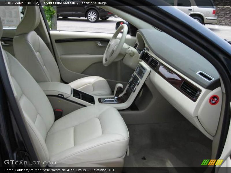 Barents Blue Metallic / Sandstone Beige 2007 Volvo S80 3.2