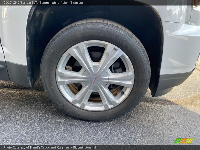 Summit White / Light Titanium 2017 GMC Terrain SLT