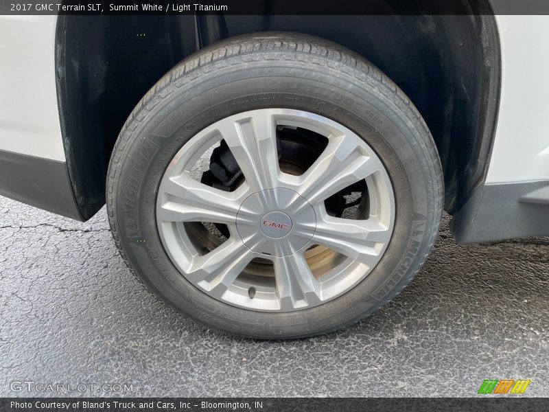 Summit White / Light Titanium 2017 GMC Terrain SLT