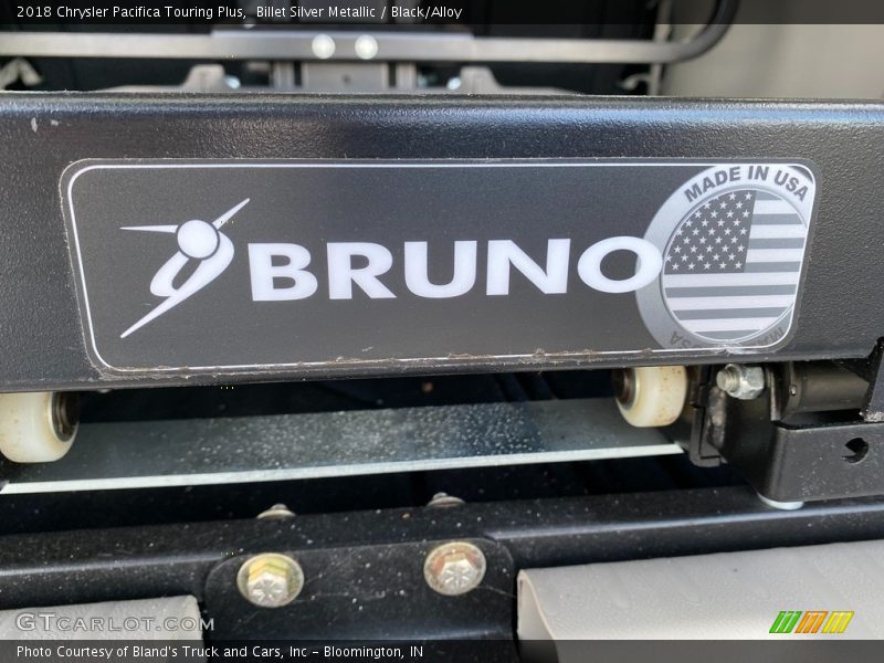 Billet Silver Metallic / Black/Alloy 2018 Chrysler Pacifica Touring Plus
