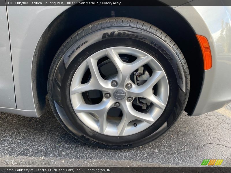 Billet Silver Metallic / Black/Alloy 2018 Chrysler Pacifica Touring Plus