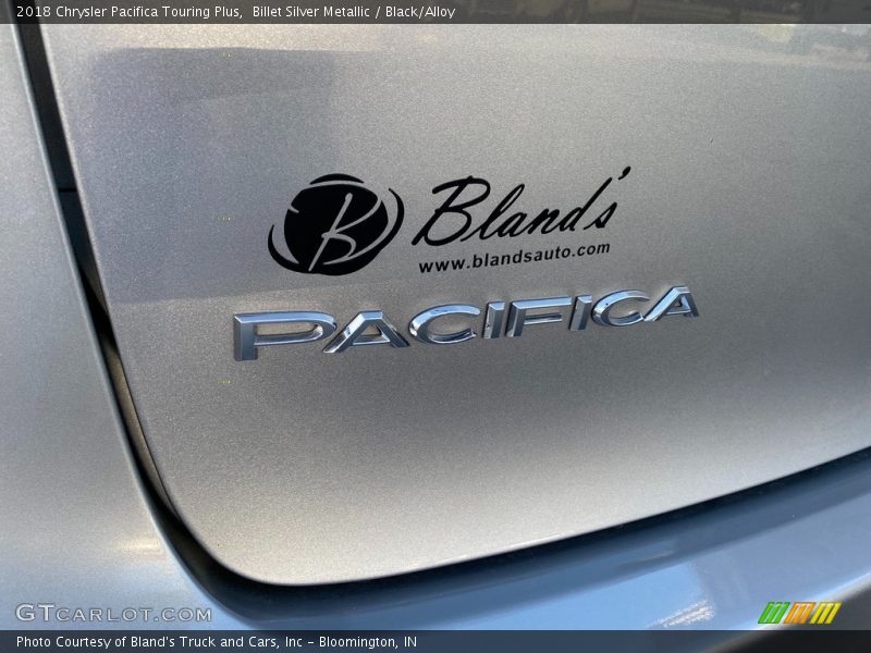 Billet Silver Metallic / Black/Alloy 2018 Chrysler Pacifica Touring Plus