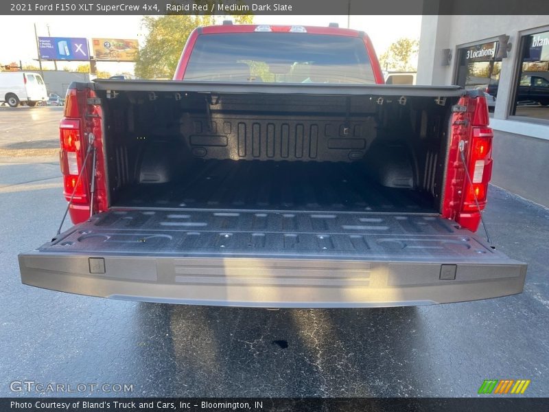 Rapid Red / Medium Dark Slate 2021 Ford F150 XLT SuperCrew 4x4