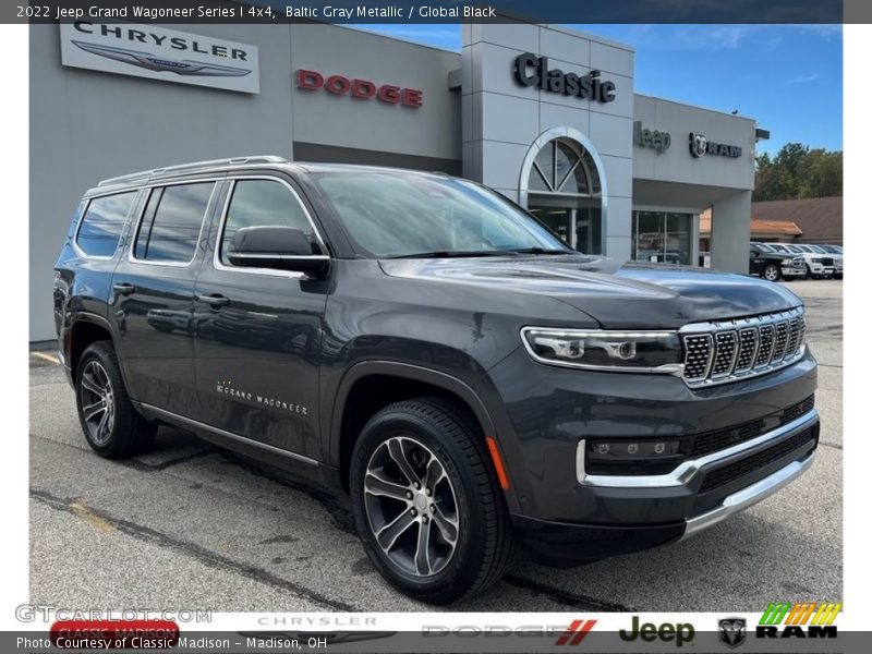 Baltic Gray Metallic / Global Black 2022 Jeep Grand Wagoneer Series I 4x4