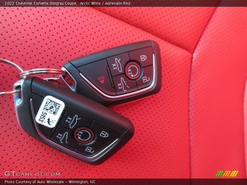 Keys of 2022 Corvette Stingray Coupe