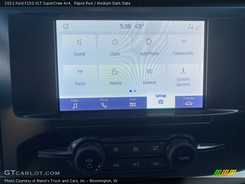Rapid Red / Medium Dark Slate 2021 Ford F150 XLT SuperCrew 4x4
