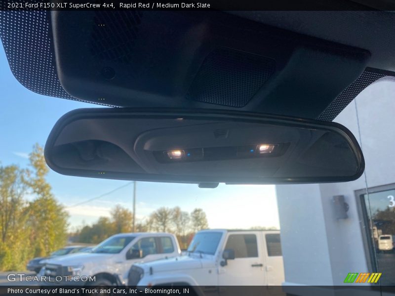 Rapid Red / Medium Dark Slate 2021 Ford F150 XLT SuperCrew 4x4