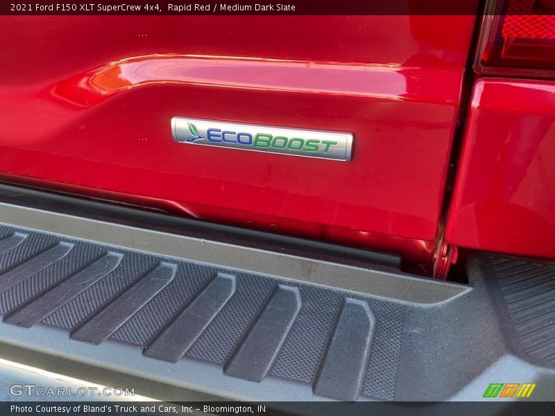 Rapid Red / Medium Dark Slate 2021 Ford F150 XLT SuperCrew 4x4