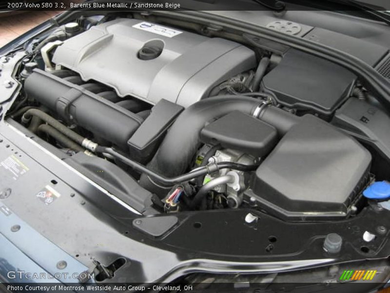 Barents Blue Metallic / Sandstone Beige 2007 Volvo S80 3.2