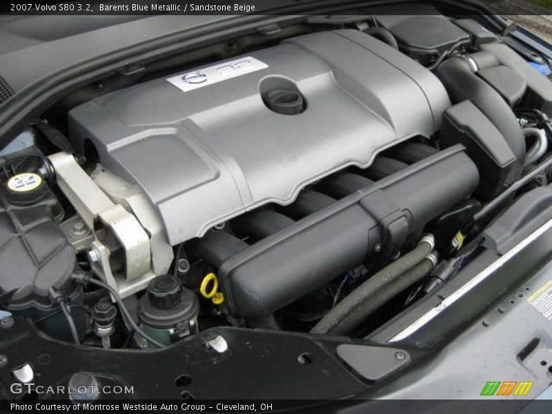 Barents Blue Metallic / Sandstone Beige 2007 Volvo S80 3.2