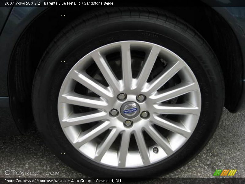 Barents Blue Metallic / Sandstone Beige 2007 Volvo S80 3.2