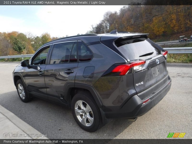 Magnetic Gray Metallic / Light Gray 2021 Toyota RAV4 XLE AWD Hybrid