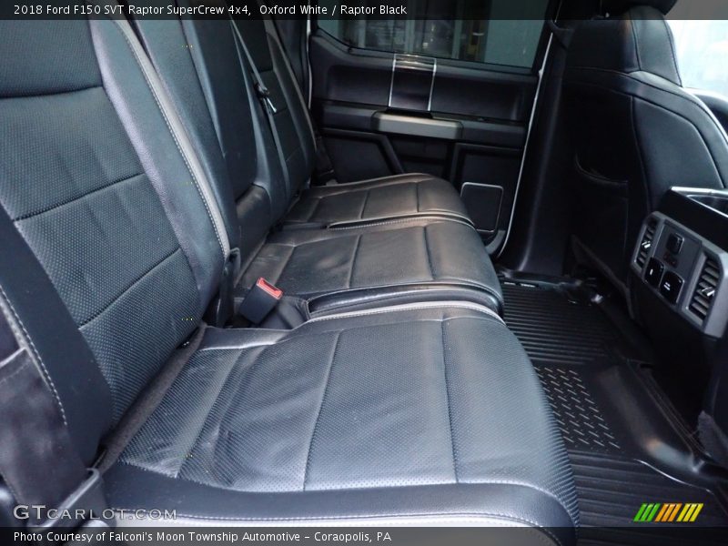 Oxford White / Raptor Black 2018 Ford F150 SVT Raptor SuperCrew 4x4