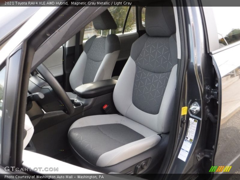 Front Seat of 2021 RAV4 XLE AWD Hybrid