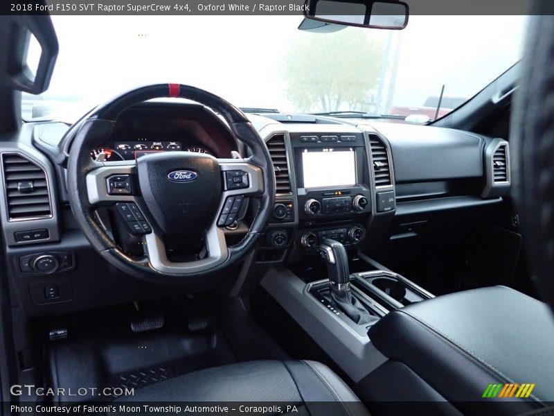 Oxford White / Raptor Black 2018 Ford F150 SVT Raptor SuperCrew 4x4