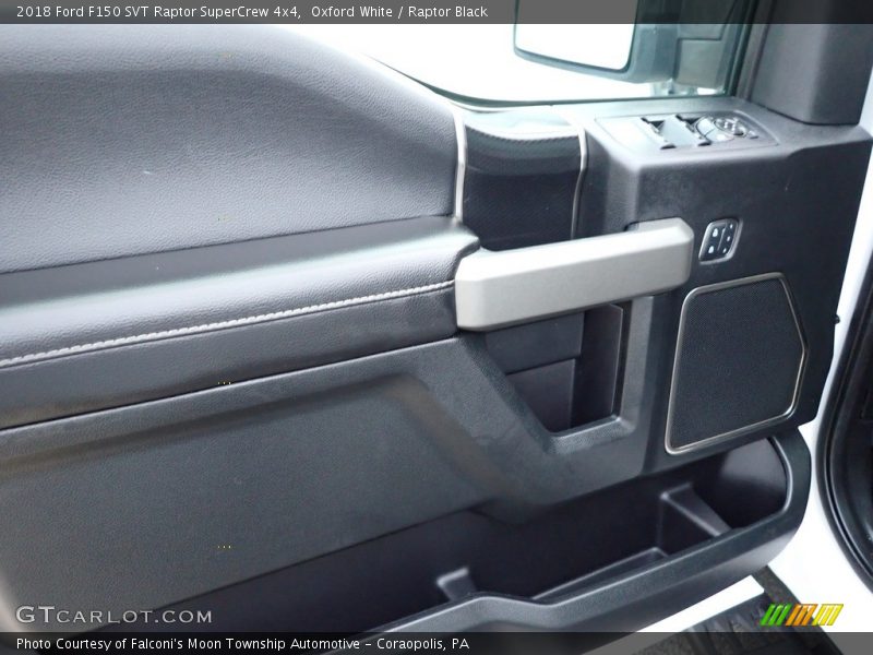 Oxford White / Raptor Black 2018 Ford F150 SVT Raptor SuperCrew 4x4