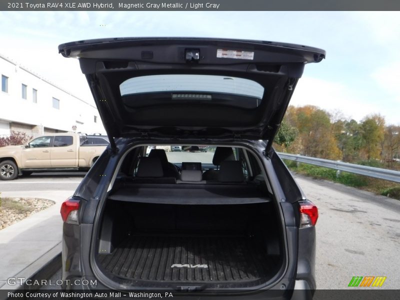  2021 RAV4 XLE AWD Hybrid Trunk