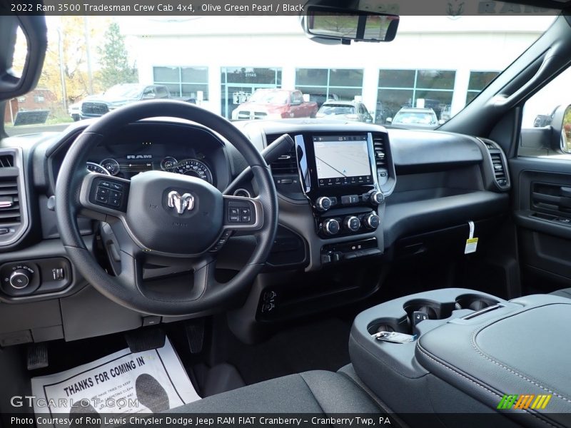 Olive Green Pearl / Black 2022 Ram 3500 Tradesman Crew Cab 4x4