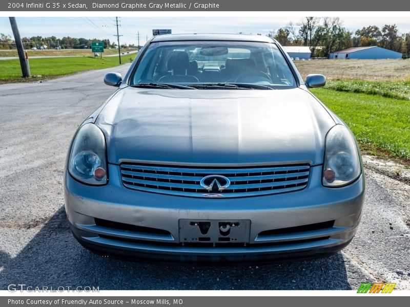 Diamond Graphite Gray Metallic / Graphite 2004 Infiniti G 35 x Sedan