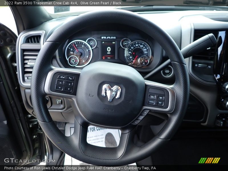 Olive Green Pearl / Black 2022 Ram 3500 Tradesman Crew Cab 4x4