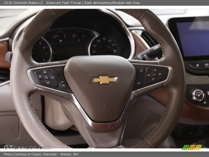 Iridescent Pearl Tricoat / Dark Atmosphere/Medium Ash Gray 2016 Chevrolet Malibu LT