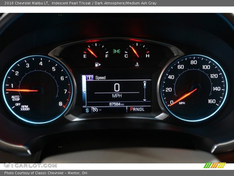 Iridescent Pearl Tricoat / Dark Atmosphere/Medium Ash Gray 2016 Chevrolet Malibu LT