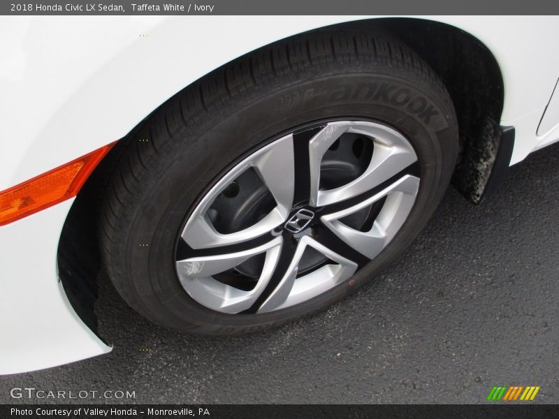 Taffeta White / Ivory 2018 Honda Civic LX Sedan