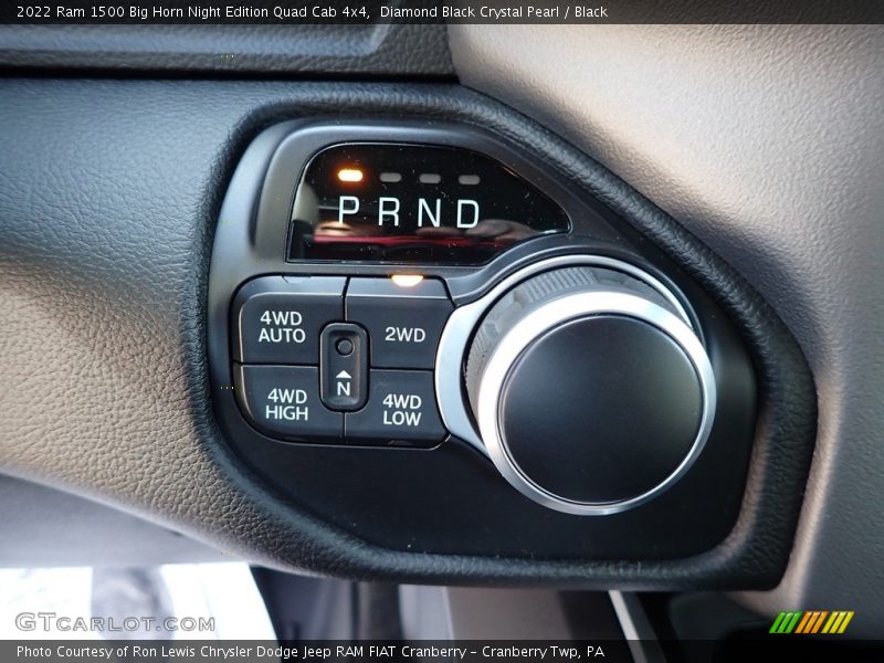 Diamond Black Crystal Pearl / Black 2022 Ram 1500 Big Horn Night Edition Quad Cab 4x4