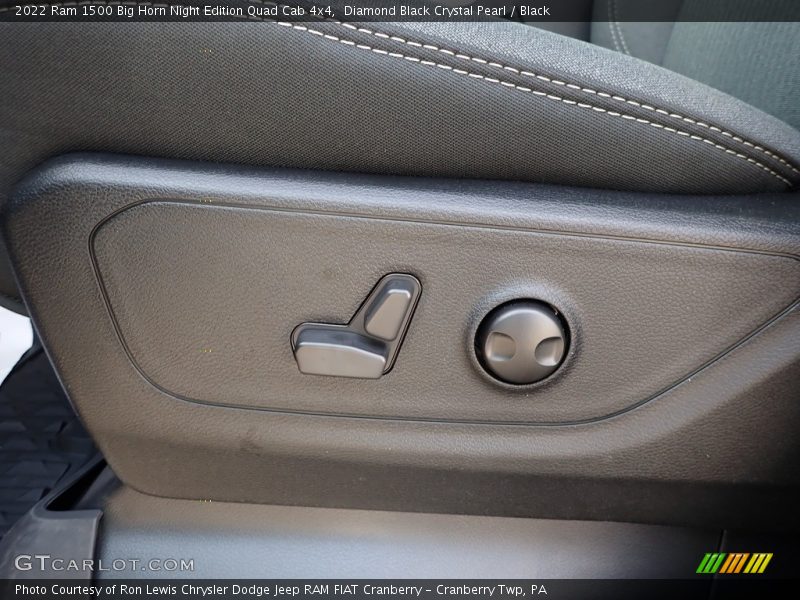 Diamond Black Crystal Pearl / Black 2022 Ram 1500 Big Horn Night Edition Quad Cab 4x4