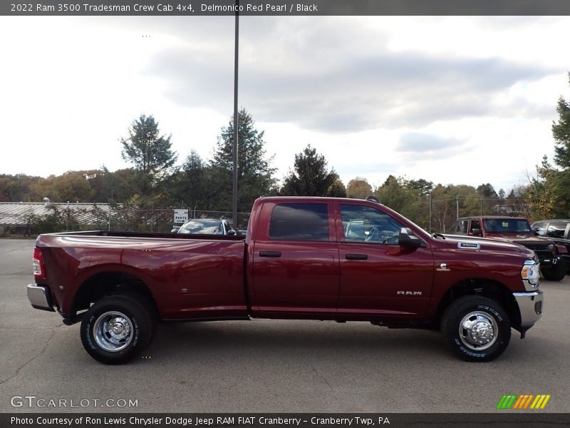  2022 3500 Tradesman Crew Cab 4x4 Delmonico Red Pearl