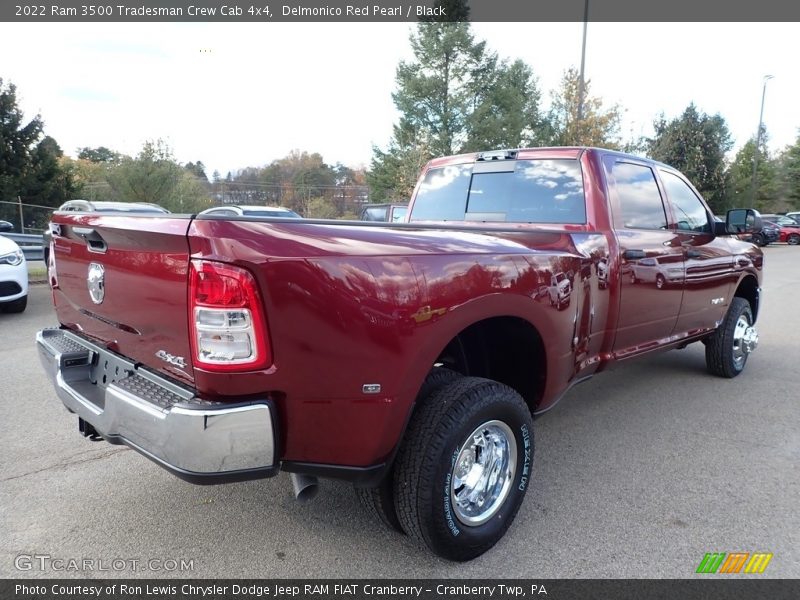 Delmonico Red Pearl / Black 2022 Ram 3500 Tradesman Crew Cab 4x4