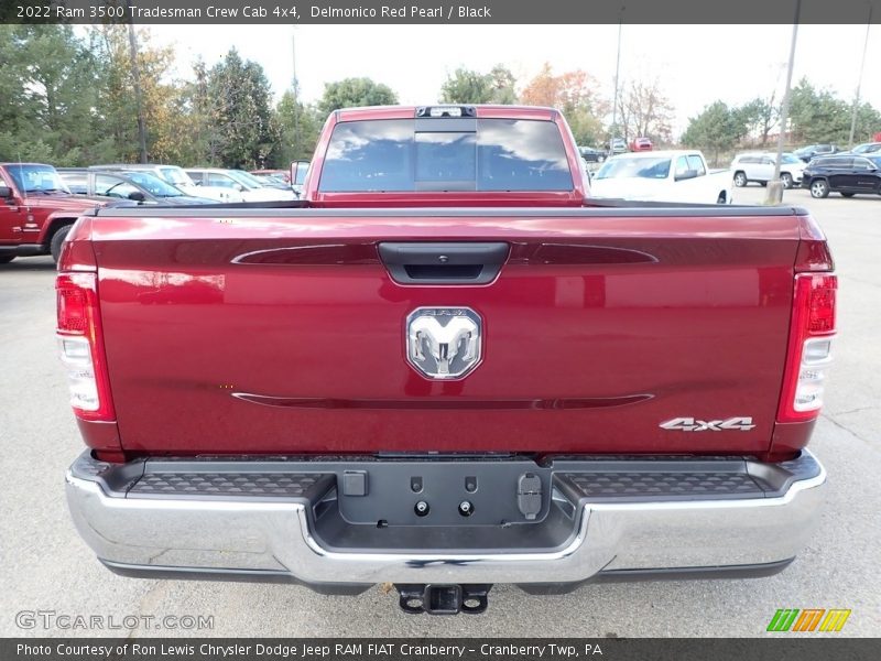 Delmonico Red Pearl / Black 2022 Ram 3500 Tradesman Crew Cab 4x4
