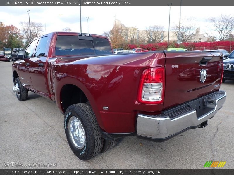 Delmonico Red Pearl / Black 2022 Ram 3500 Tradesman Crew Cab 4x4