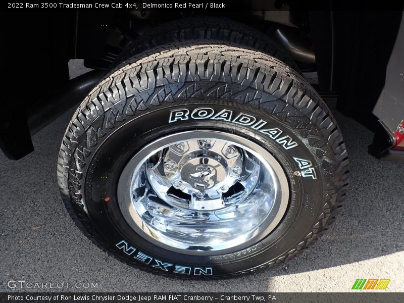 Delmonico Red Pearl / Black 2022 Ram 3500 Tradesman Crew Cab 4x4