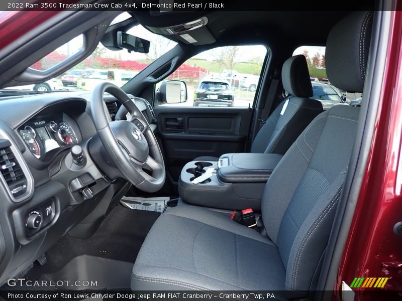  2022 3500 Tradesman Crew Cab 4x4 Black Interior