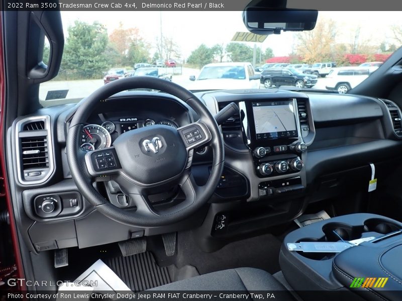 Dashboard of 2022 3500 Tradesman Crew Cab 4x4