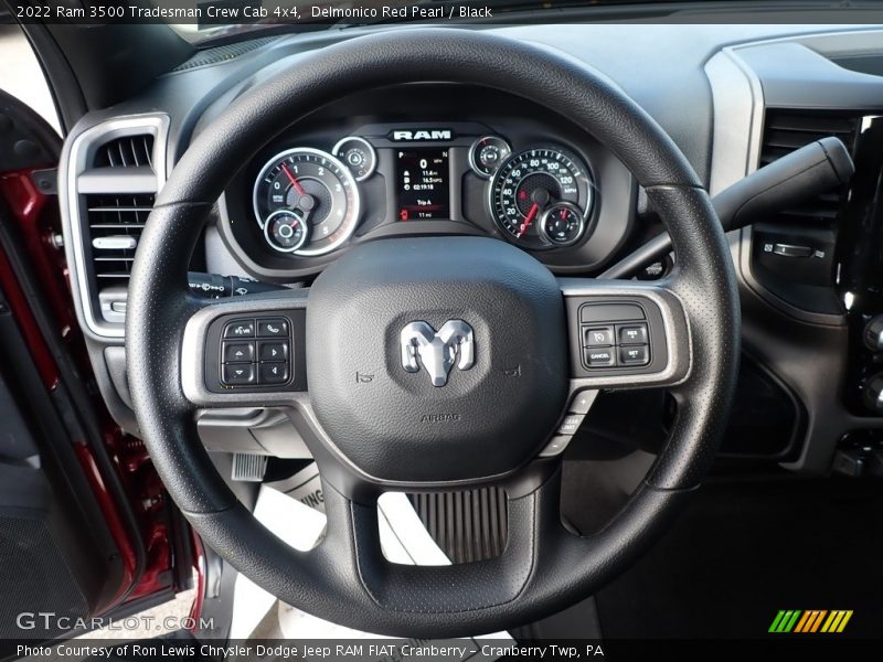  2022 3500 Tradesman Crew Cab 4x4 Steering Wheel
