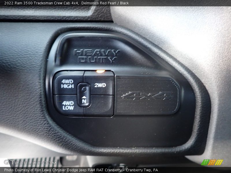 Delmonico Red Pearl / Black 2022 Ram 3500 Tradesman Crew Cab 4x4