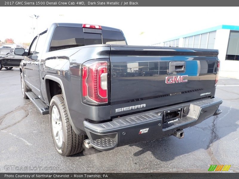 Dark Slate Metallic / Jet Black 2017 GMC Sierra 1500 Denali Crew Cab 4WD