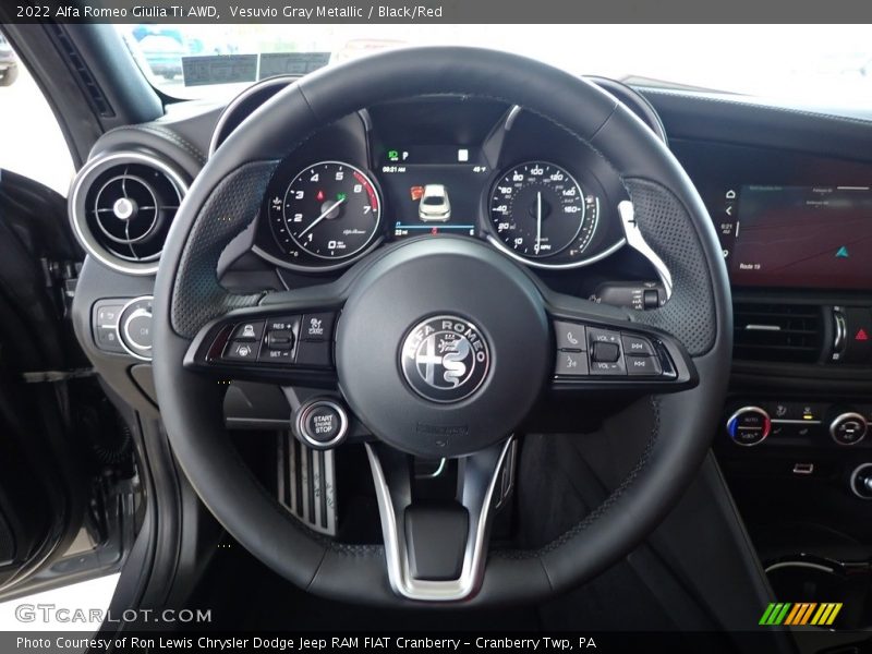  2022 Giulia Ti AWD Steering Wheel