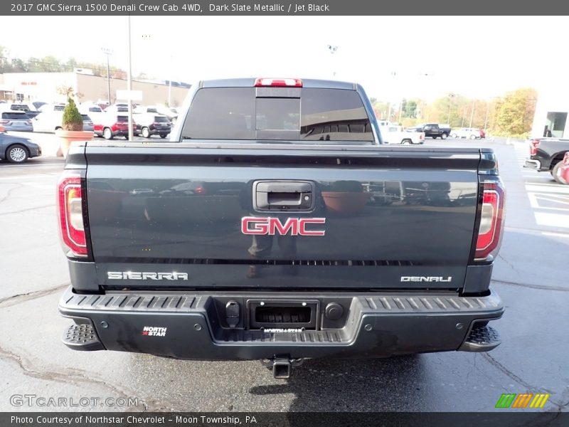 Dark Slate Metallic / Jet Black 2017 GMC Sierra 1500 Denali Crew Cab 4WD