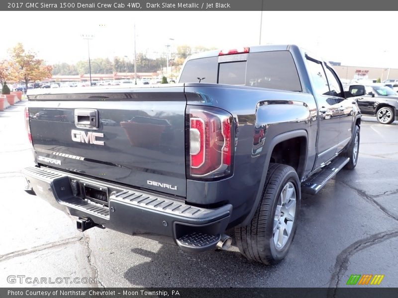 Dark Slate Metallic / Jet Black 2017 GMC Sierra 1500 Denali Crew Cab 4WD
