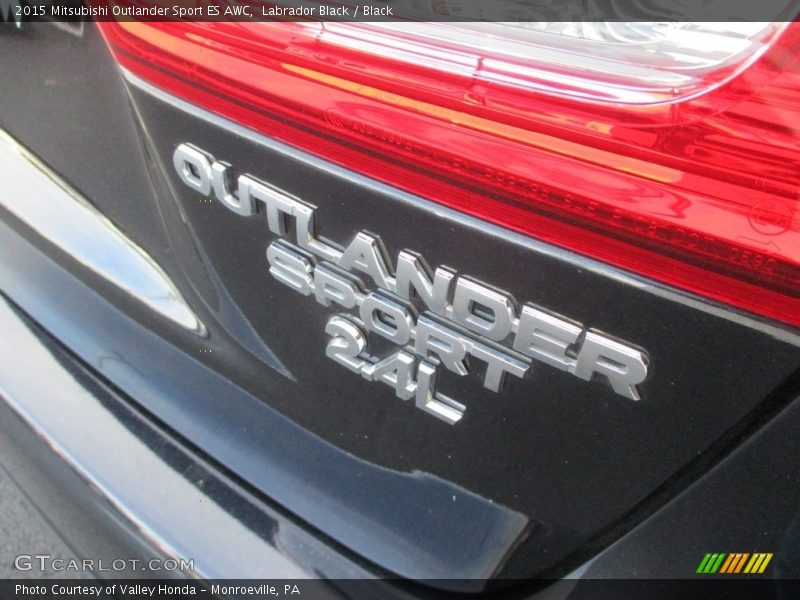 Labrador Black / Black 2015 Mitsubishi Outlander Sport ES AWC