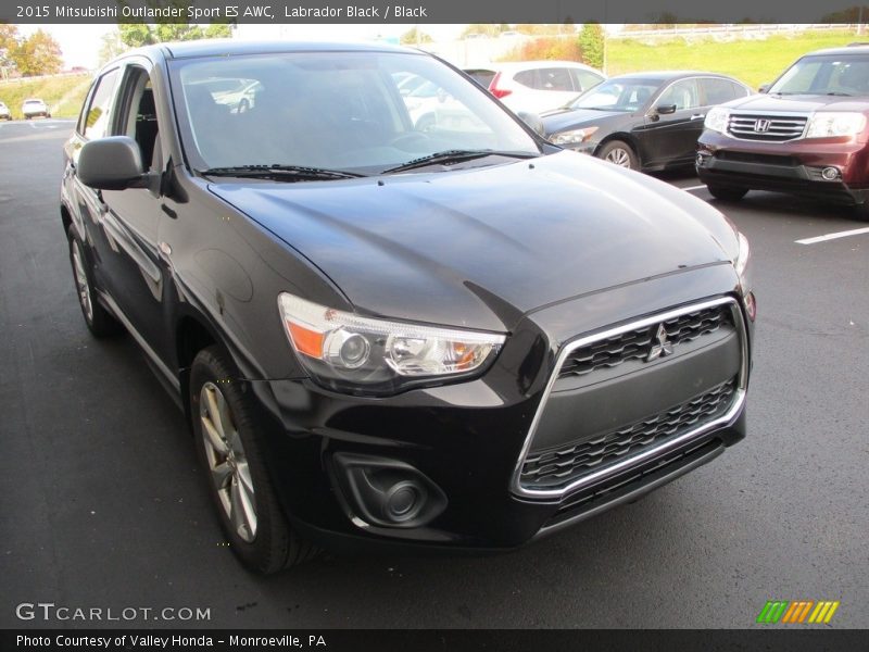 Labrador Black / Black 2015 Mitsubishi Outlander Sport ES AWC