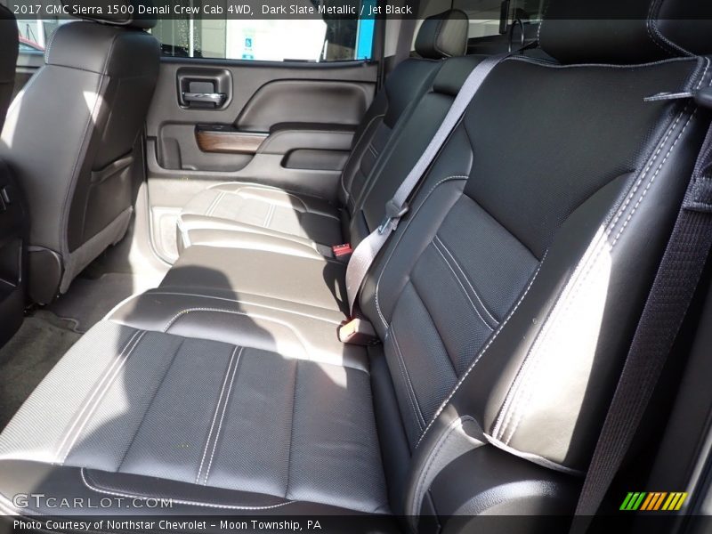 Dark Slate Metallic / Jet Black 2017 GMC Sierra 1500 Denali Crew Cab 4WD
