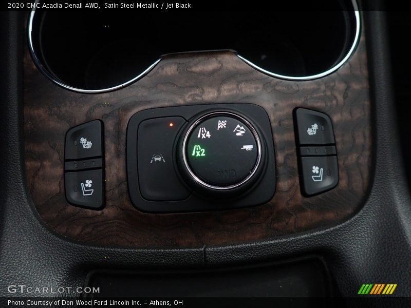 Satin Steel Metallic / Jet Black 2020 GMC Acadia Denali AWD