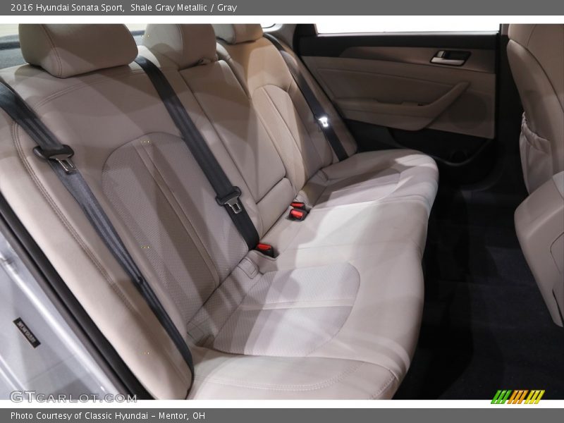Shale Gray Metallic / Gray 2016 Hyundai Sonata Sport