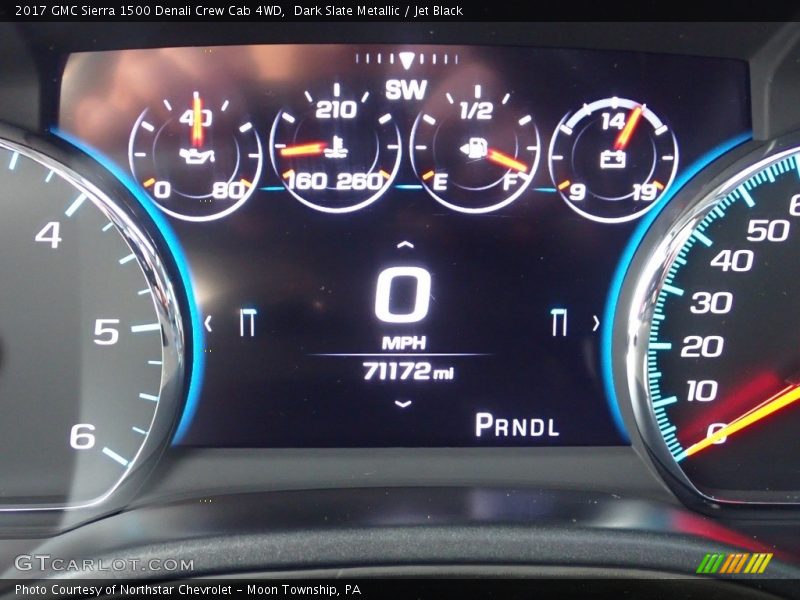  2017 Sierra 1500 Denali Crew Cab 4WD Denali Crew Cab 4WD Gauges