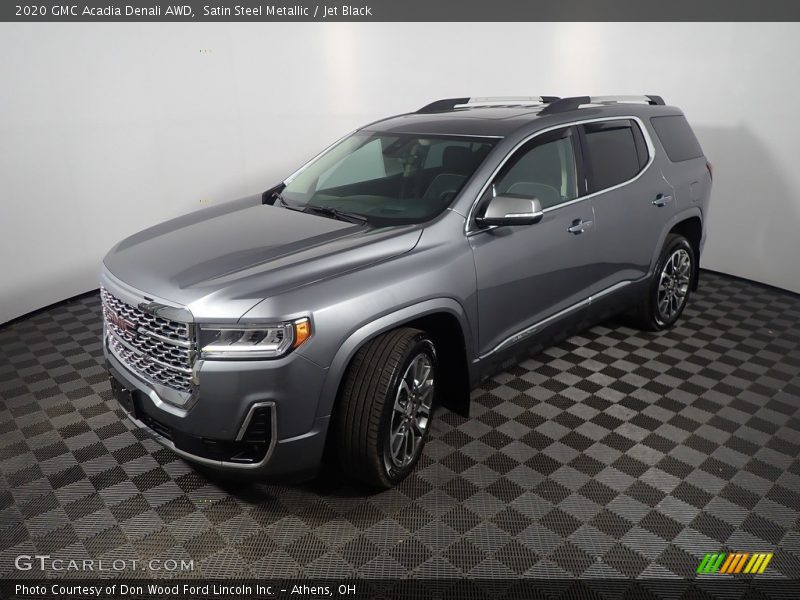 Satin Steel Metallic / Jet Black 2020 GMC Acadia Denali AWD