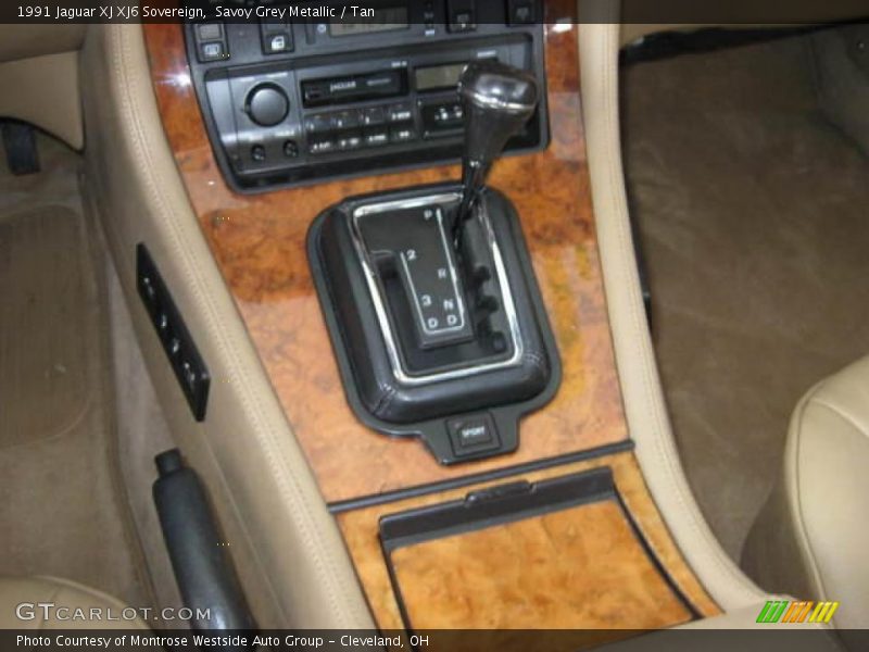 Savoy Grey Metallic / Tan 1991 Jaguar XJ XJ6 Sovereign